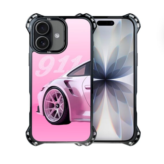 Etui do iPhone 17 IBIZU DropGuard Ultra z MagSafe, TechDrive, 911 różowe, poprawne (1)