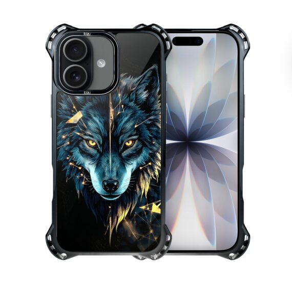 Etui do iPhone 17 IBIZU DropGuard Ultra z MagSafe, Wilki, Wilk mocy (7)