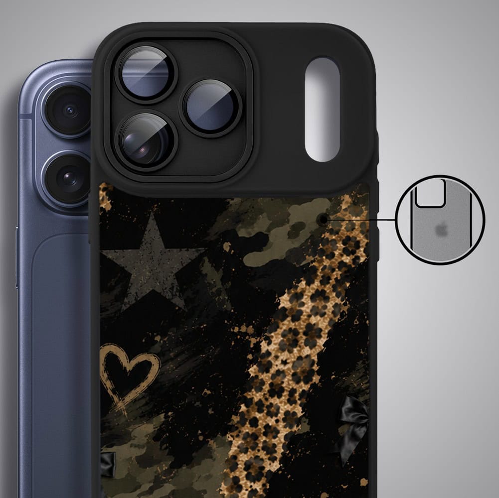 Etui do iPhone 17 Pro Color Flush z MagSafe, z osłoną aparatu, nocna rebeliantka, czarne (1)