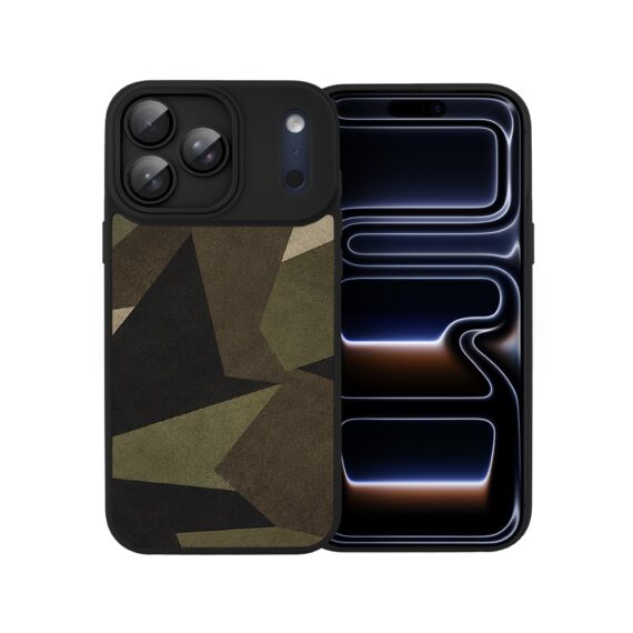 Etui do iPhone 17 Pro Max Color Flush z MagSafe, z osłoną aparatu, miejskie moro, czarne (8)