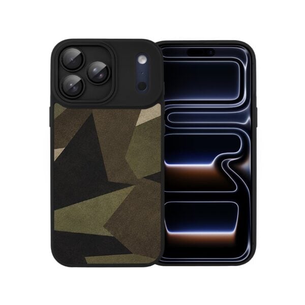 Etui do iPhone 17 Pro Max Color Flush z MagSafe, z osłoną aparatu, miejskie moro, czarne
