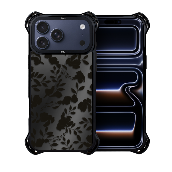 Etui do iPhone 17 Pro Max IBIZU DropGuard Ultra z MagSafe, Midnight, Sen róż (5)