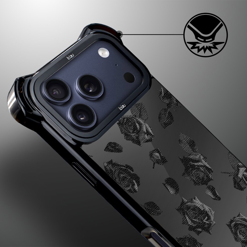 Etui do iPhone 17 Pro Max IBIZU DropGuard Ultra z MagSafe, Midnight, Sen róż, poprawne (8)