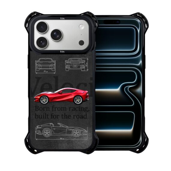 Etui do iPhone 17 Pro Max IBIZU DropGuard Ultra z MagSafe, TechDrive, 812 Superfast, nowe (4)