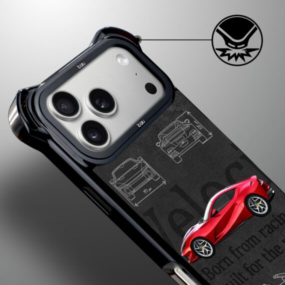 Etui do iPhone 17 Pro Max IBIZU DropGuard Ultra z MagSafe, TechDrive, 812 Superfast, nowe (8)