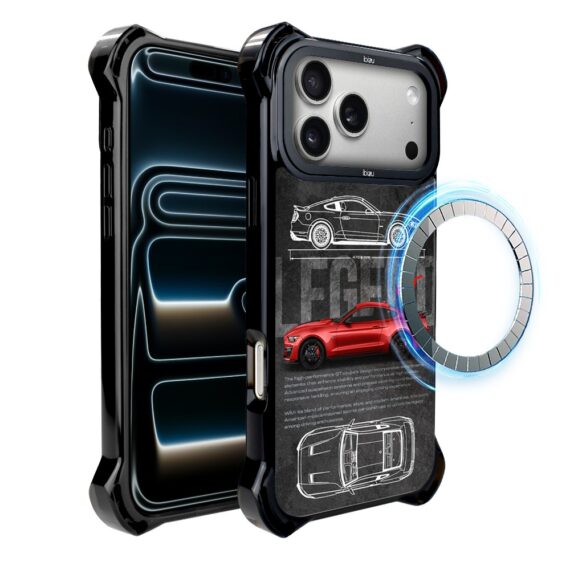 Etui do iPhone 17 Pro Max IBIZU DropGuard Ultra z MagSafe, TechDrive, P1, nowe (3)