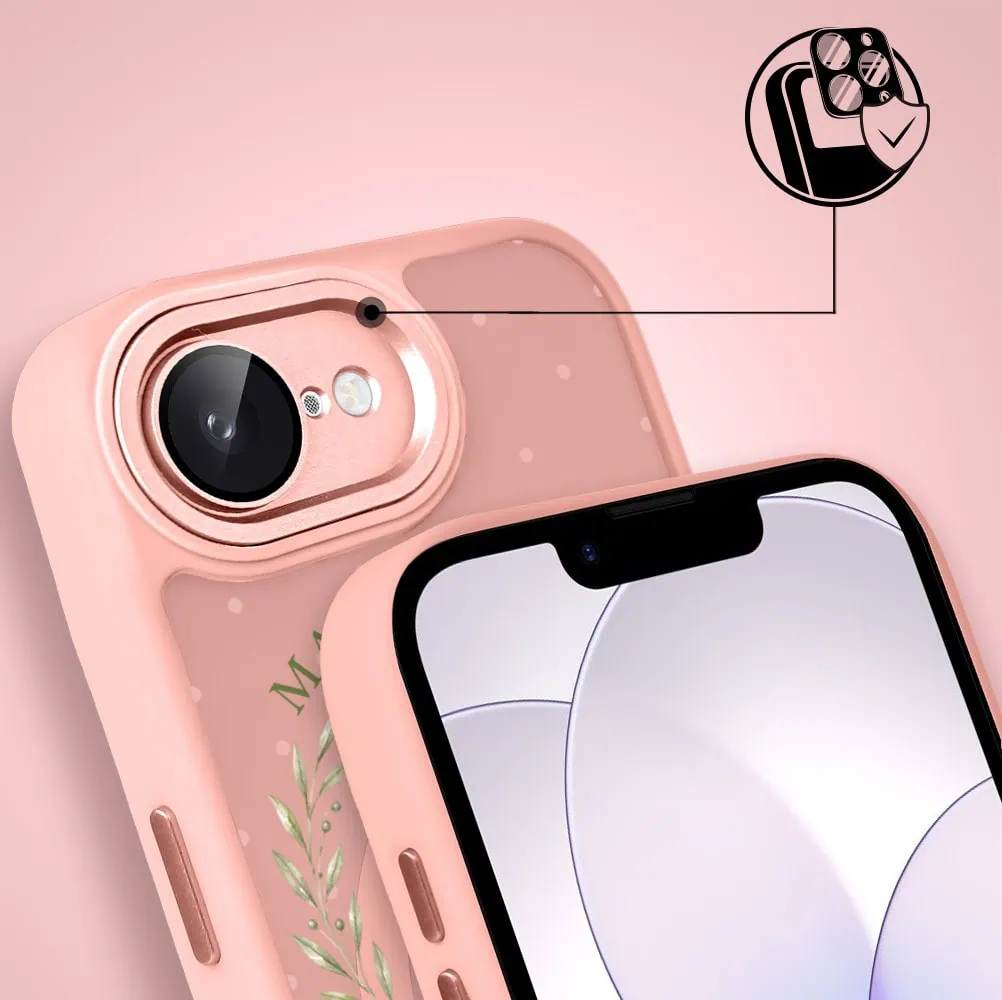 Etui do iPhone 17e Color Flush z MagSafe, z osłoną aparatu, matcha club, różowe (6)