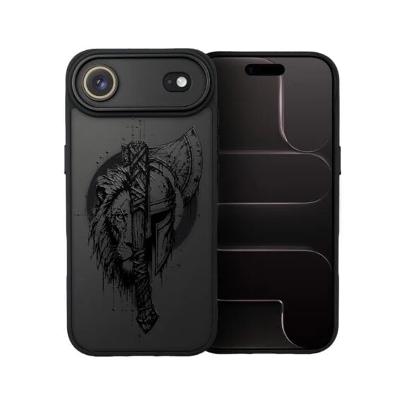Etui do iPhone Air Color Flush z MagSafe, z osłoną aparatu, dusza wojownika, czarne (3)