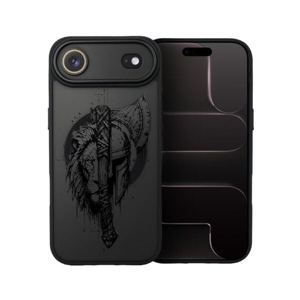 Etui do iPhone Air Color Flush z MagSafe, z osłoną aparatu, dusza wojownika, czarne