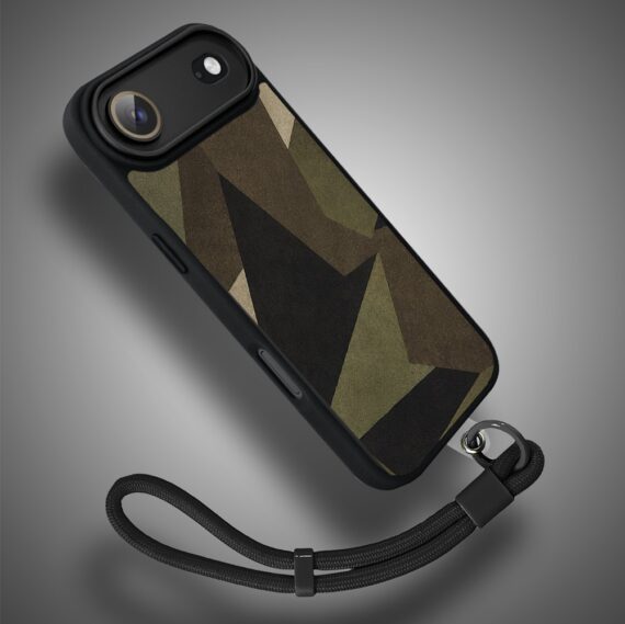 Etui do iPhone Air Color Flush z MagSafe, z osłoną aparatu, miejskie moro, czarne (3)