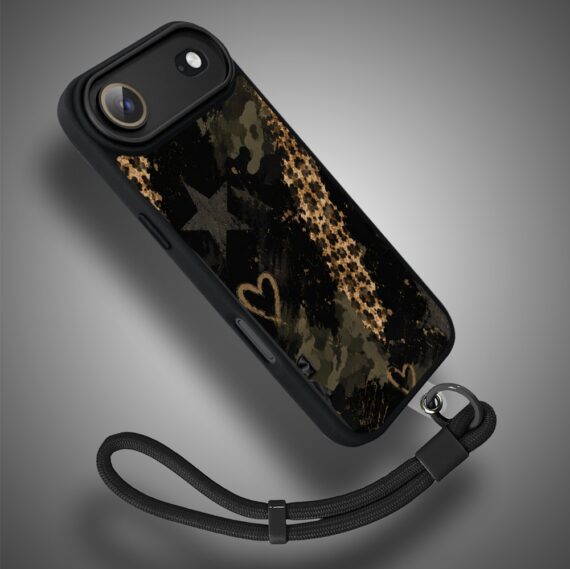 Etui do iPhone Air Color Flush z MagSafe, z osłoną aparatu, nocna rebeliantka, czarne (2)