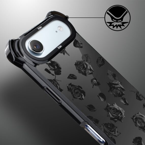 Etui do iPhone Air IBIZU DropGuard Ultra z MagSafe, Midnight, Sen róż, poprawne (5)