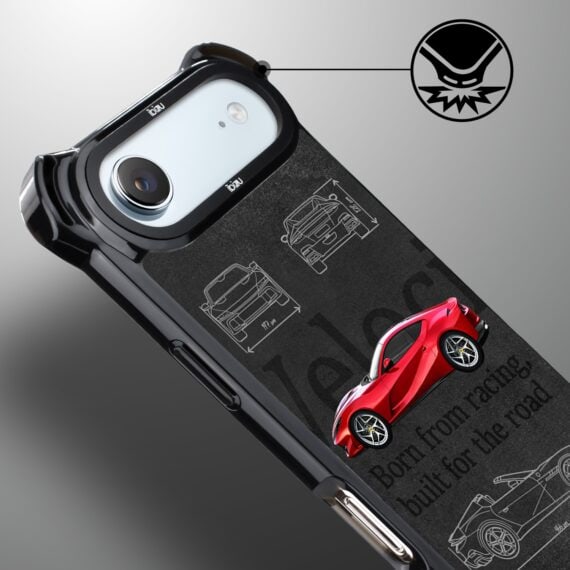Etui do iPhone Air IBIZU DropGuard Ultra z MagSafe, TechDrive, 812 Superfast, nowe (8)