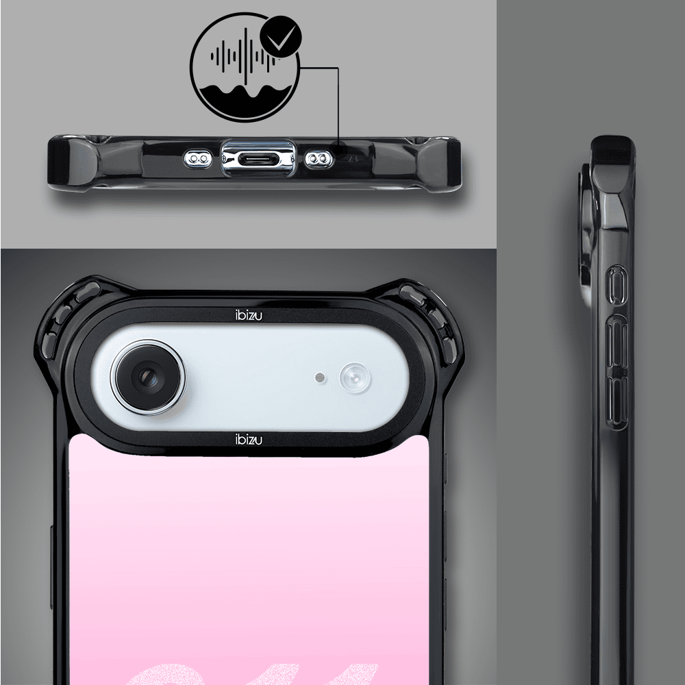 Etui do iPhone Air IBIZU DropGuard Ultra z MagSafe, TechDrive, 911 różowe (6)