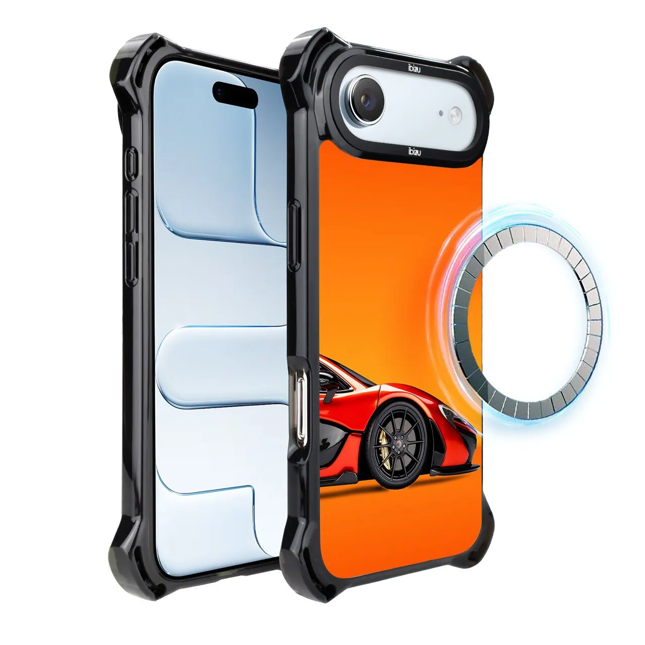 Etui do iPhone Air IBIZU DropGuard Ultra z MagSafe, TechDrive, P1