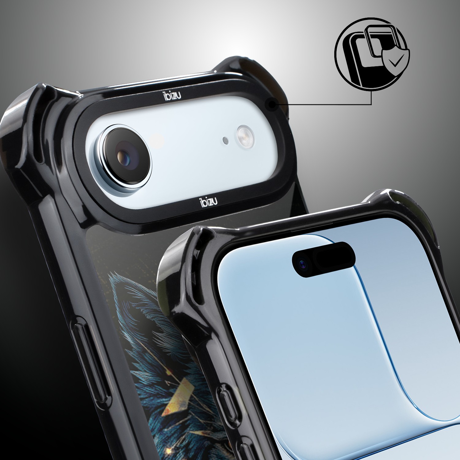 Etui do iPhone Air IBIZU DropGuard Ultra z MagSafe, Wilki, Wilk mocy (8)