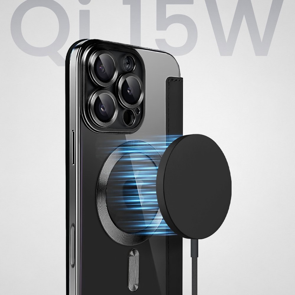 Perfect Match do iPhone 16 Pro Max - zestaw Book MagSafe Lens + akcesoria, czarny (3)