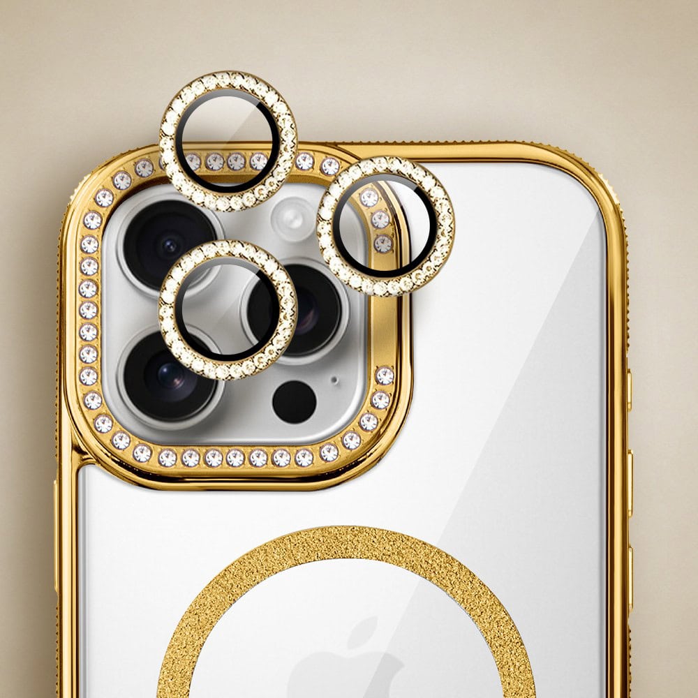 Perfect Match do iPhone 16 Pro Max - zestaw Diadem Glow + akcesoria, złoty (4)
