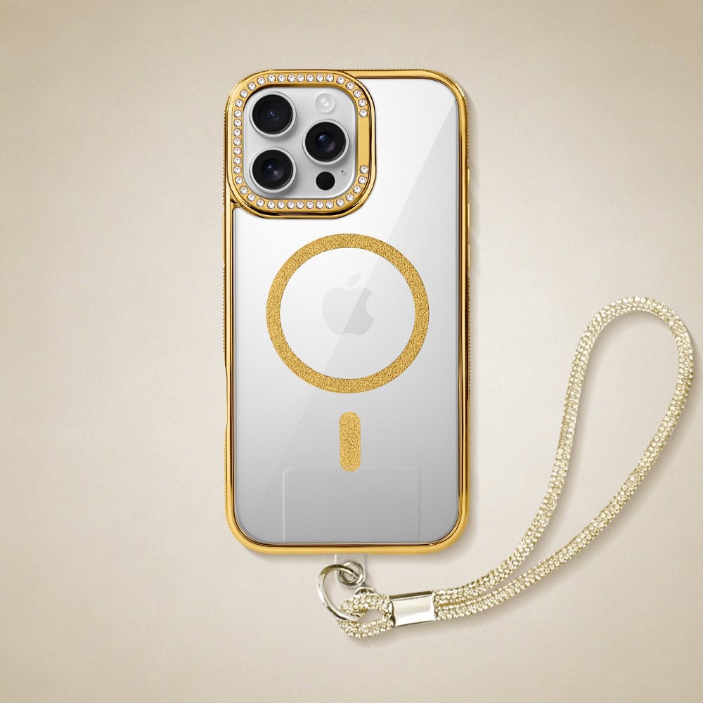 Perfect Match do iPhone 16 Pro Max - zestaw Diadem Glow + akcesoria, złoty (6)
