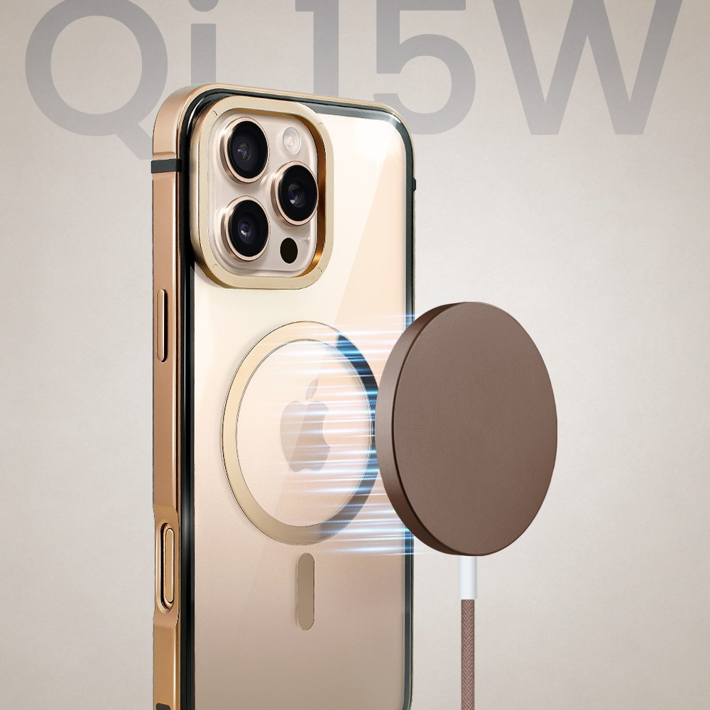 Perfect Match do iPhone 16 Pro Max - zestaw IBIZU Elite Skin + akcesoria, pustynny brąz (3)