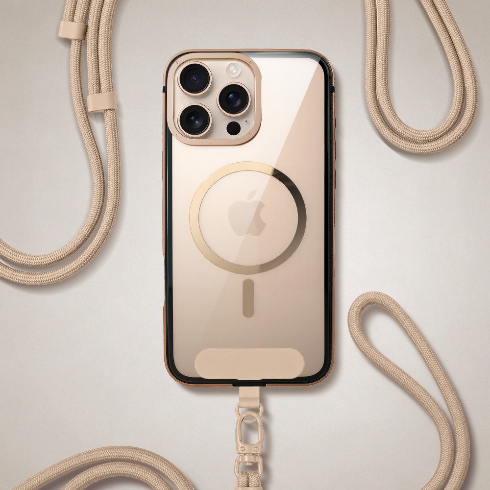 Perfect Match do iPhone 16 Pro Max - zestaw IBIZU Elite Skin + akcesoria, pustynny brąz (7)
