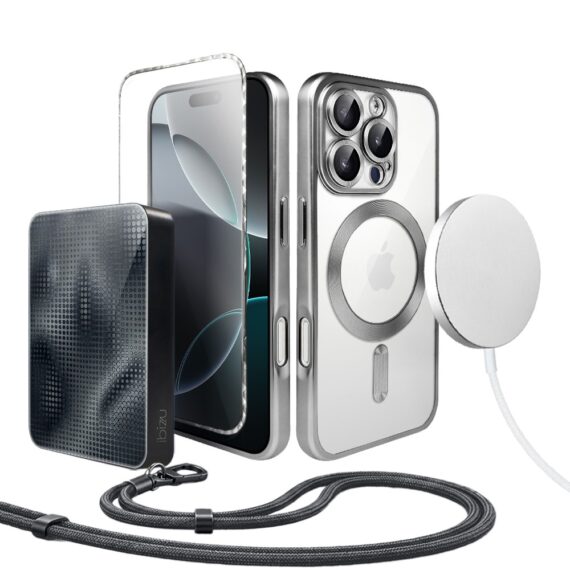 Perfect Match do iPhone 16 Pro Max - zestaw MagSafe Luxury Titanium F