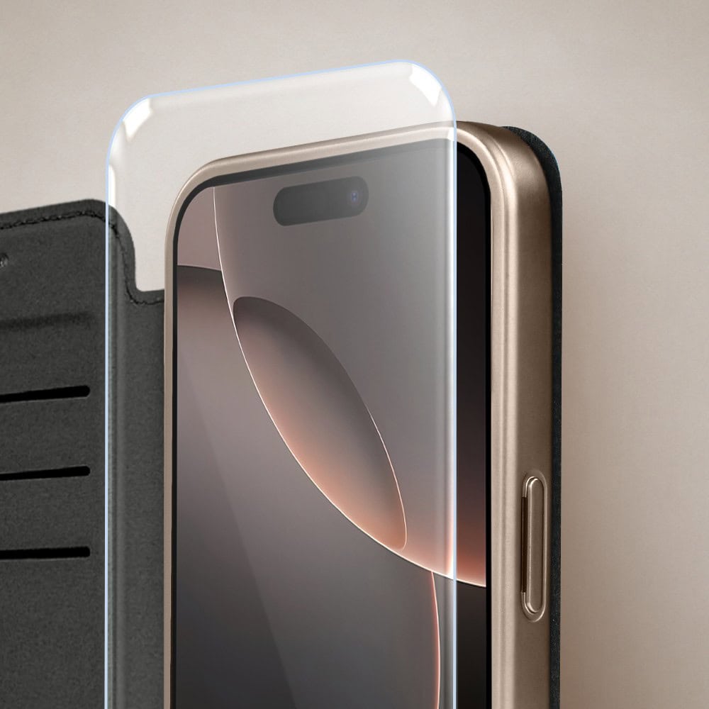 Perfect Match do iPhone 16 Pro - zestaw Book MagSafe Lens + akcesoria, pustynny brąz (4)