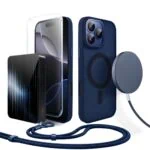 Perfect Match do iPhone 16 Pro - zestaw Color Flush z MagSafe + akcesoria, granatowy (2)