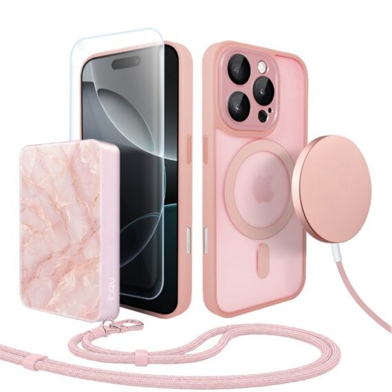 Perfect Match do iPhone 16 Pro - zestaw Color Flush z MagSafe + akcesoria, różowy (3)