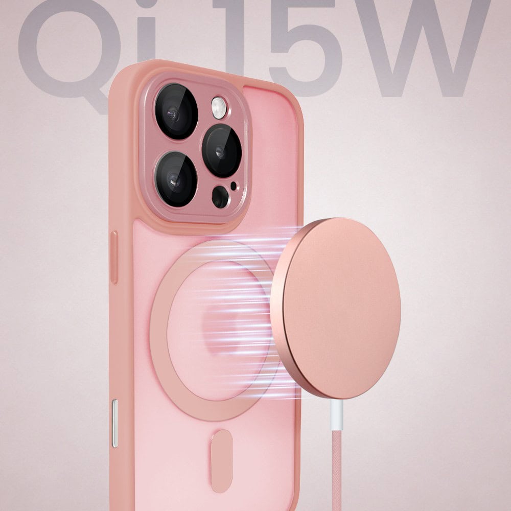 Perfect Match do iPhone 16 Pro - zestaw Color Flush z MagSafe + akcesoria, różowy (4)