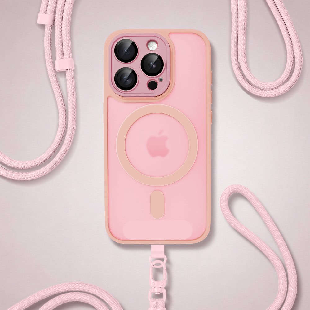 Perfect Match do iPhone 16 Pro - zestaw Color Flush z MagSafe + akcesoria, różowy (7)