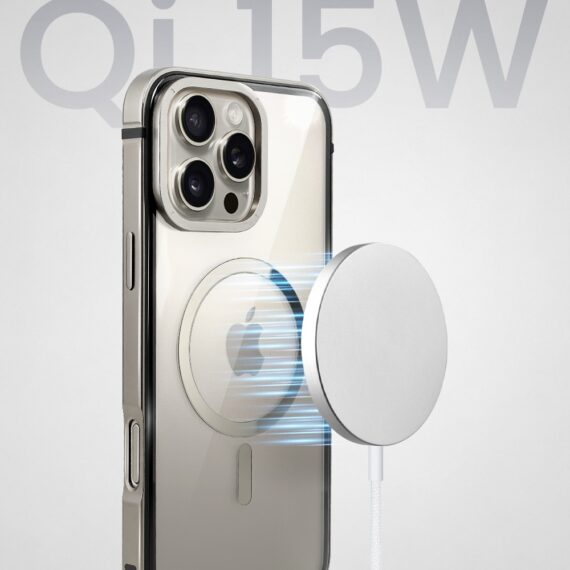 Perfect Match do iPhone 16 Pro - zestaw IBIZU Elite Skin + akcesoria, srebrny (6)