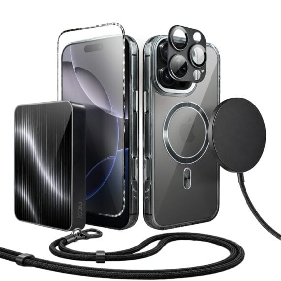 Perfect Match do iPhone 16 Pro - zestaw Super Hybrid + akcesoria, czarny (2)