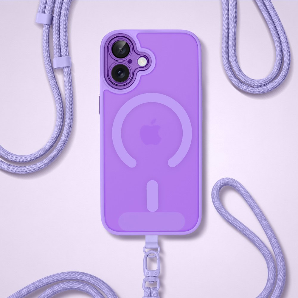 Perfect Match do iPhone 16 - zestaw Color Flush z MagSafe + akcesoria, fioletowy (5)