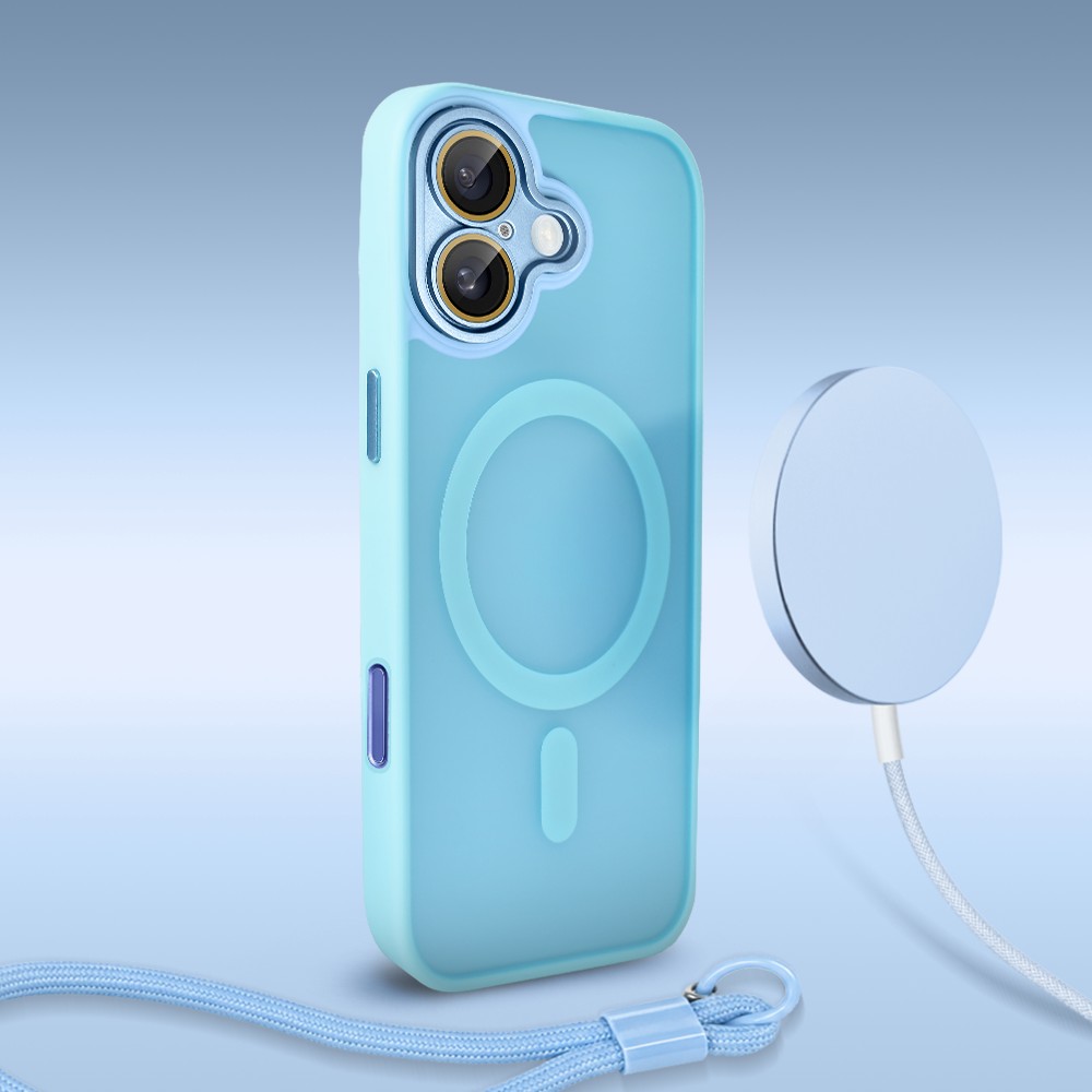 Perfect Match do iPhone 16 - zestaw Color Flush z MagSafe + akcesoria, niebieski (4)