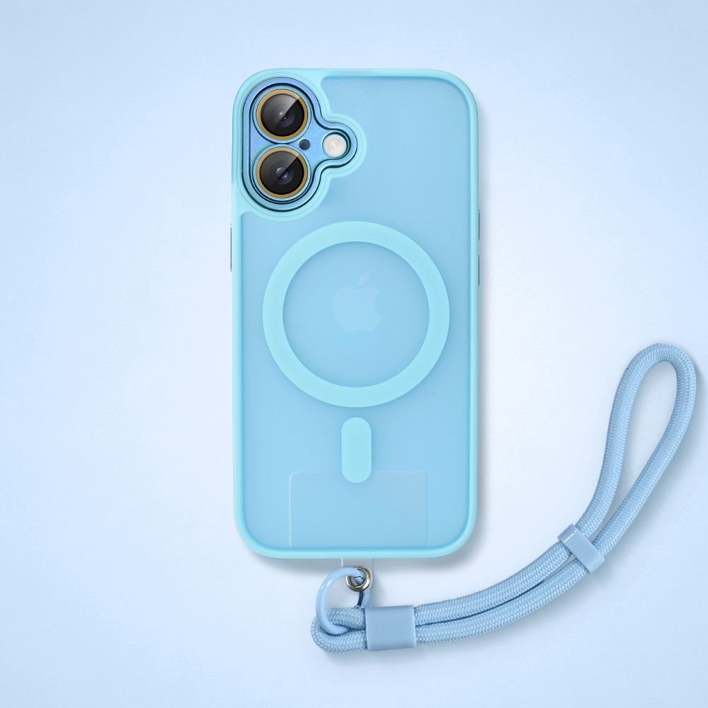 Perfect Match do iPhone 16 - zestaw Color Flush z MagSafe + akcesoria, niebieski (5)