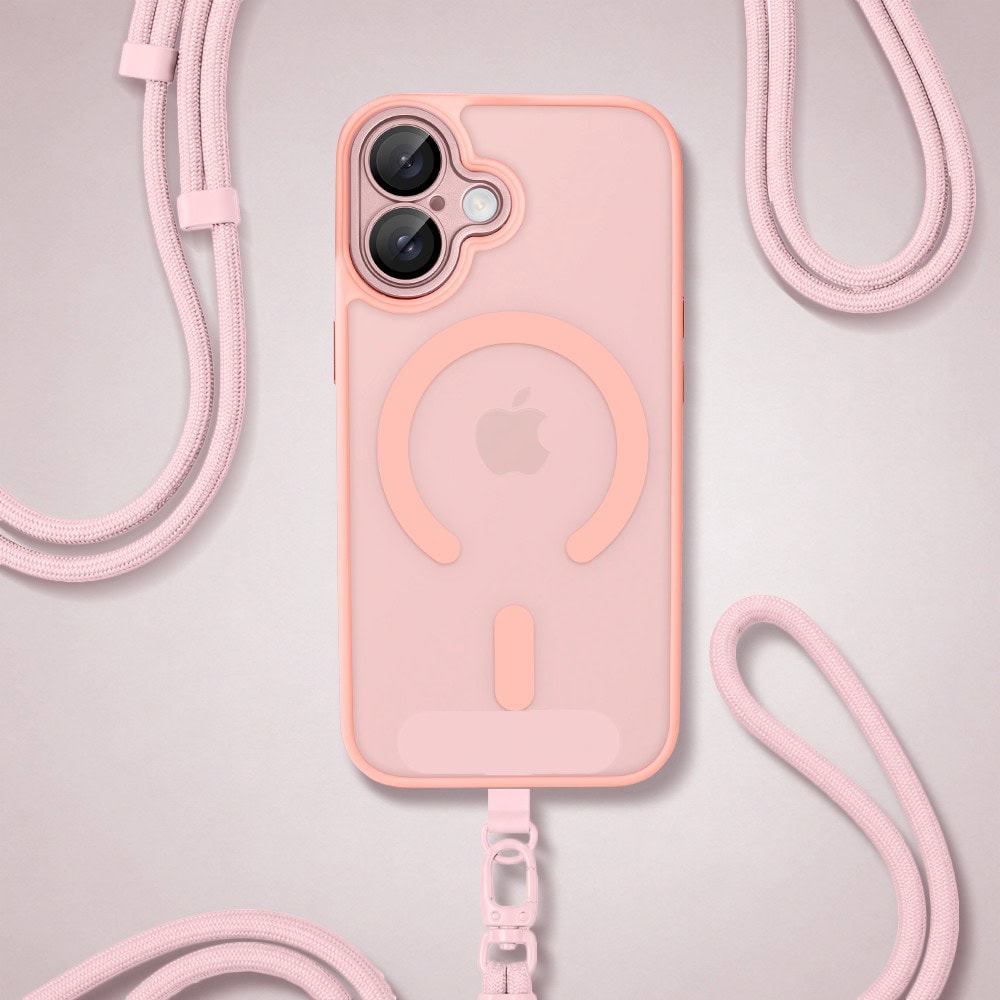 Perfect Match do iPhone 16 - zestaw Color Flush z MagSafe + akcesoria, różowy (6)