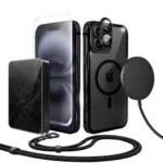 Perfect Match do iPhone 16 - zestaw IBIZU Elite Skin + akcesoria, czarny (2)