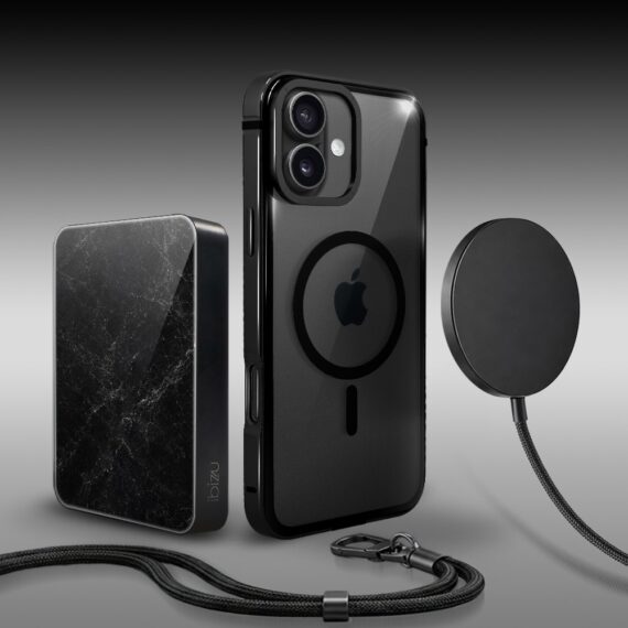 Perfect Match do iPhone 16 - zestaw IBIZU Elite Skin + akcesoria, czarny (5)