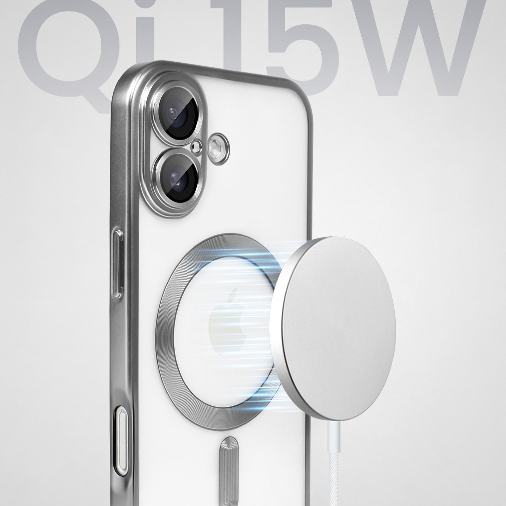 Perfect Match do iPhone 16 - zestaw MagSafe Luxury Titanium Finish + akce (3)
