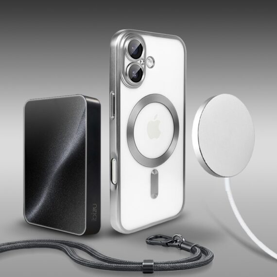 Perfect Match do iPhone 16 - zestaw MagSafe Luxury Titanium Finish + akce (4)