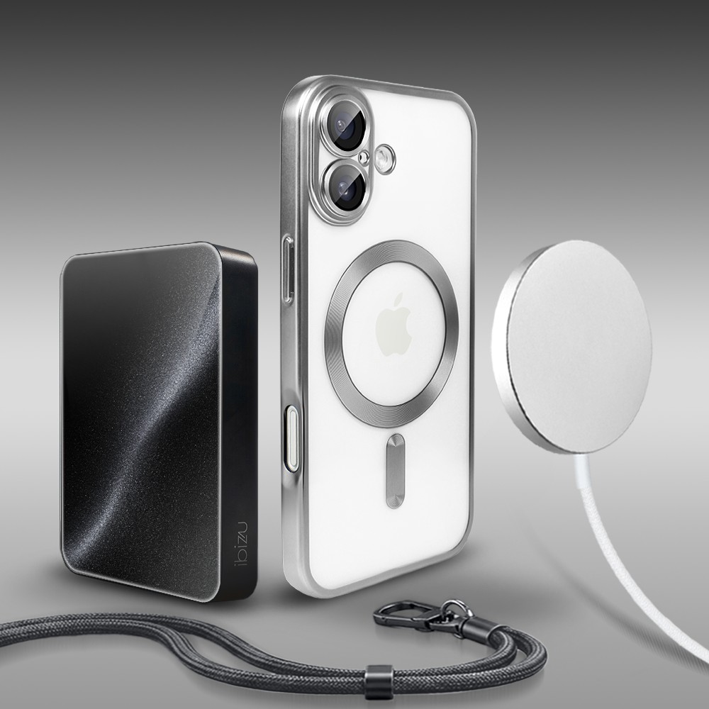 Perfect Match do iPhone 16 - zestaw MagSafe Luxury Titanium Finish + akce (4)