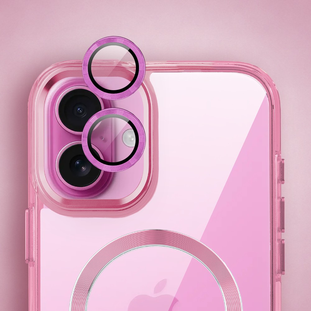 Perfect Match do iPhone 16 – zestaw Super Hybrid + akcesoria, różowy (4)