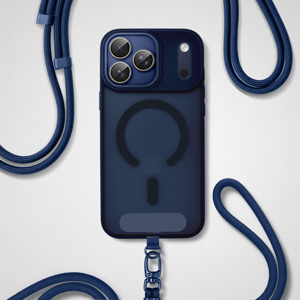 Perfect Match do iPhone 17 Pro Max - zestaw Color Flush z MagSafe + akcesoria, granatowy (3)