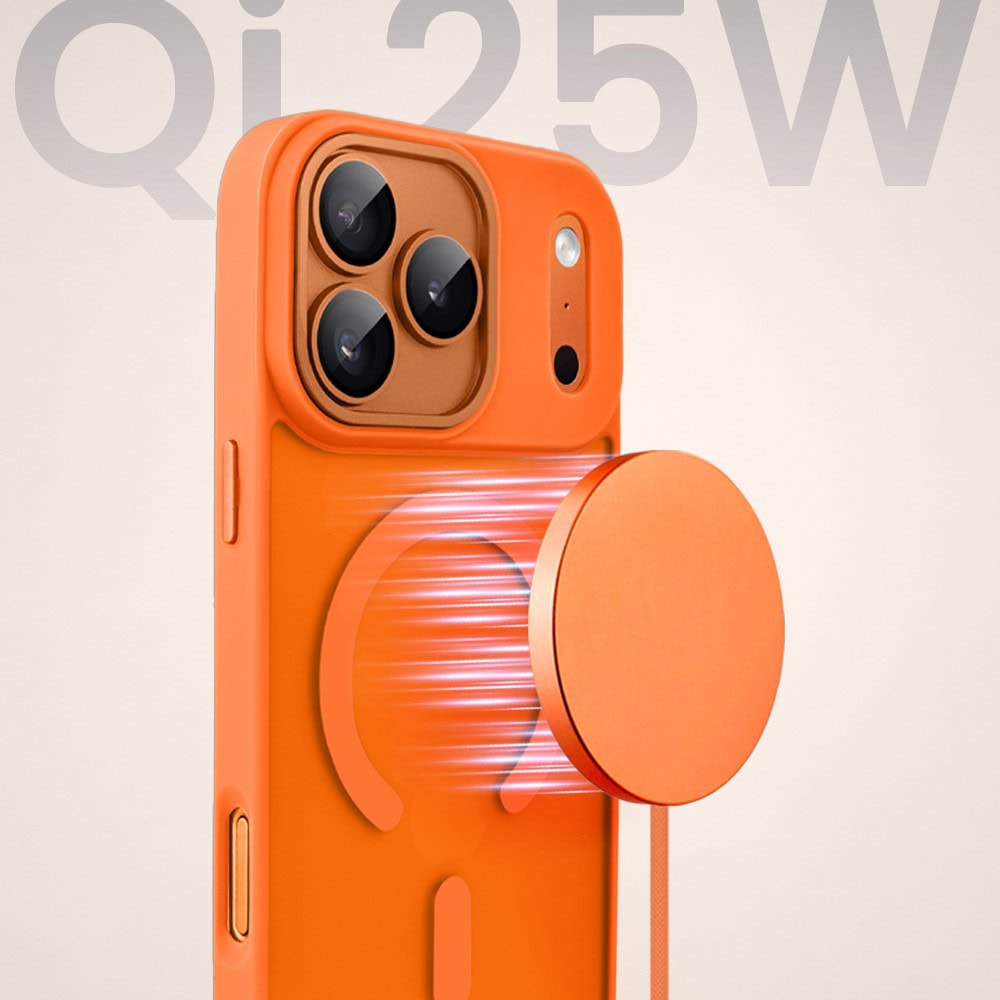 Perfect Match do iPhone 17 Pro Max - zestaw Color Flush z MagSafe + akcesoria, pomarańczowy (4)