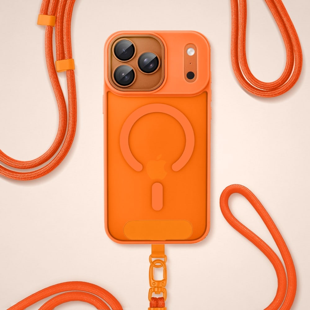 Perfect Match do iPhone 17 Pro Max - zestaw Color Flush z MagSafe + akcesoria, pomarańczowy (9)