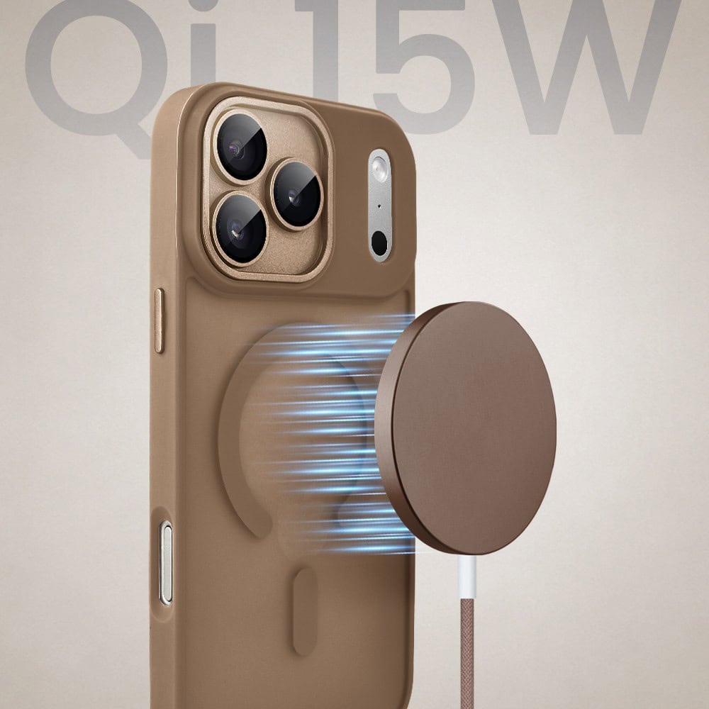 Perfect Match do iPhone 17 Pro Max - zestaw Color Flush z MagSafe + akcesoria, pustynny brąz (4)