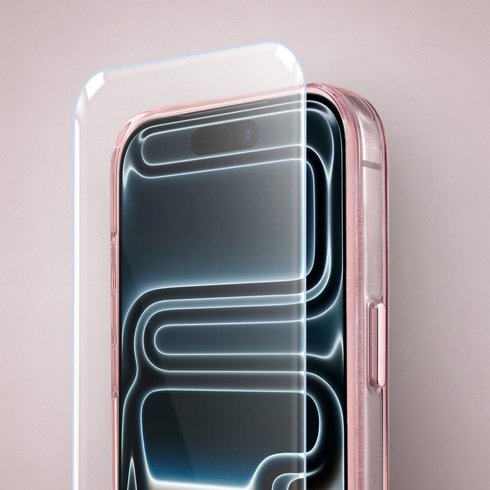 Perfect Match do iPhone 17 Pro Max - zestaw Diadem Glow + akcesoria, różowy (1)