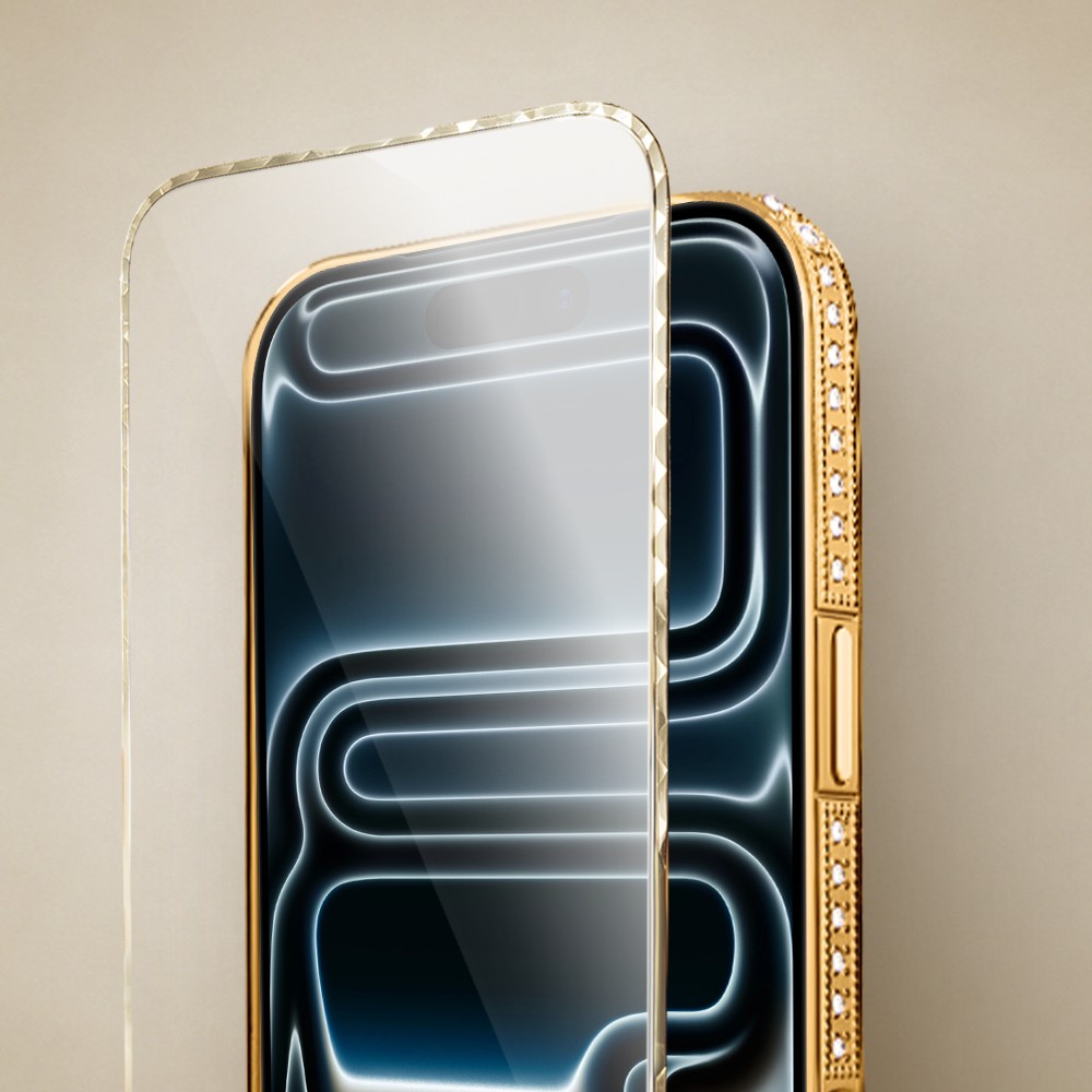 Perfect Match do iPhone 17 Pro Max - zestaw Diadem Glow + akcesoria, złoty (1)