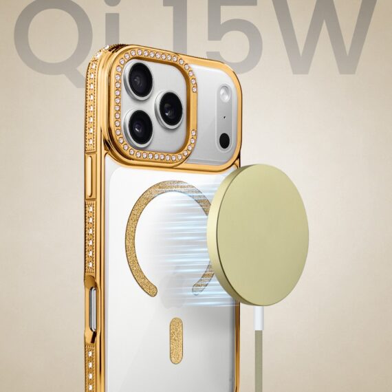 Perfect Match do iPhone 17 Pro Max - zestaw Diadem Glow + akcesoria, złoty (3)